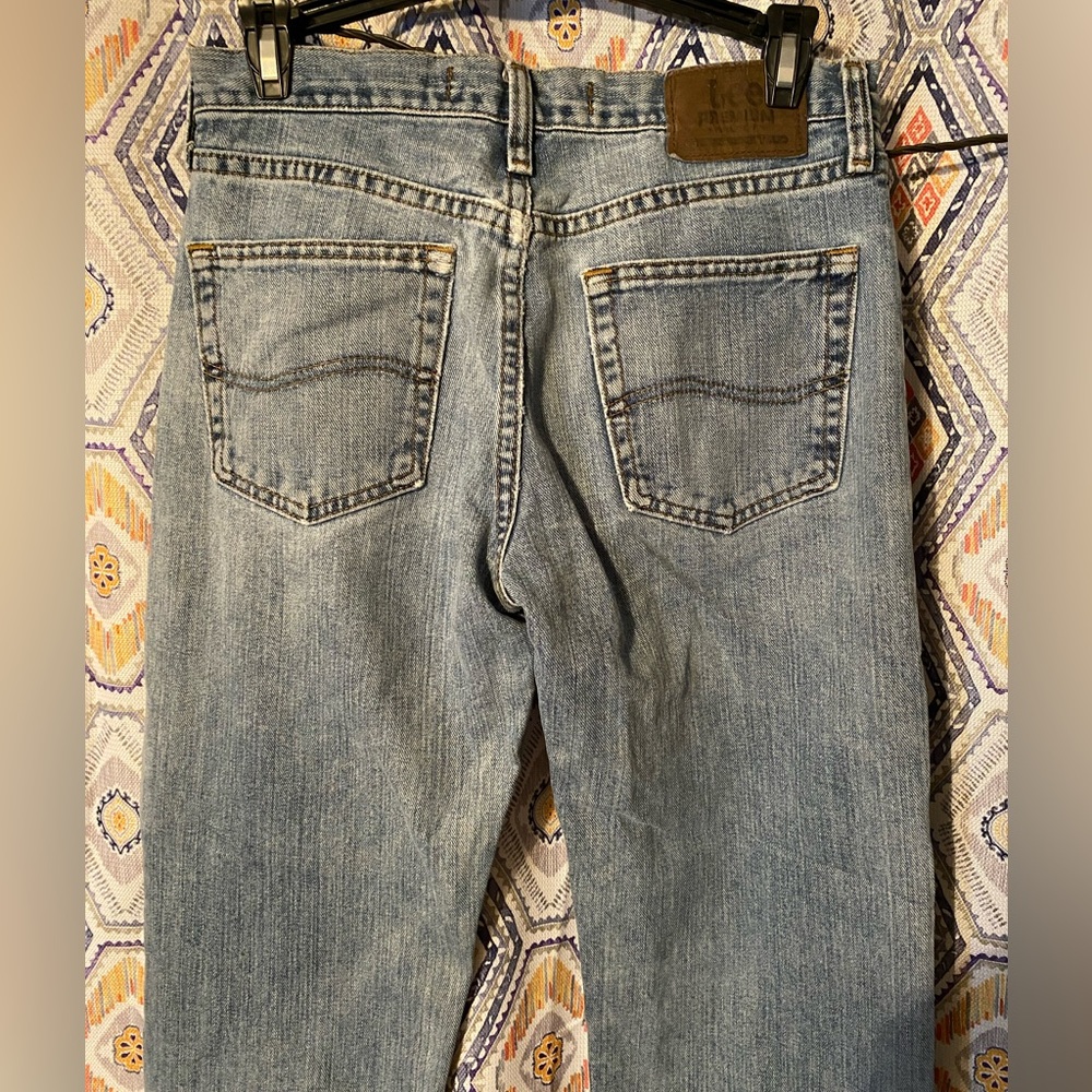 vintage lee straight leg jeans